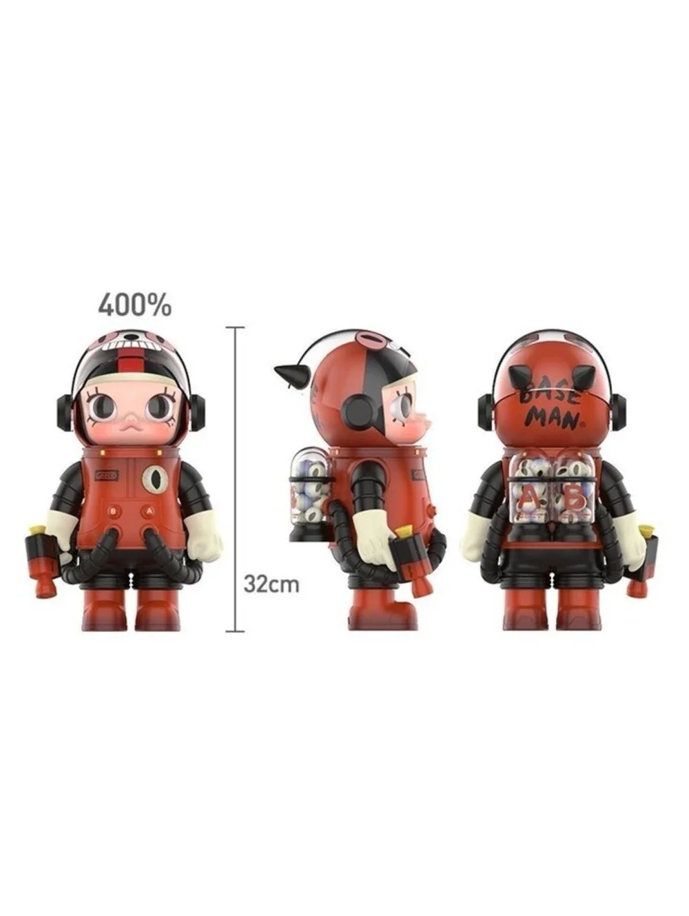 POP MART Mega Space Molly Figure 400% Gary Baseman Collaboration NEW open box